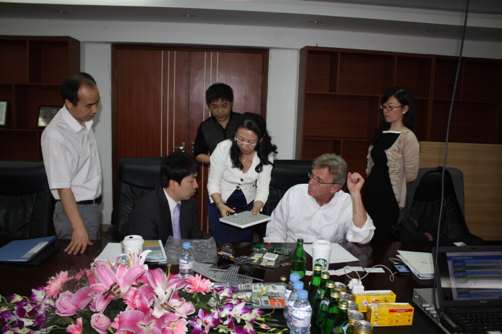Trimble-Thomas Grant先生與銓順宏FUWIT會議中