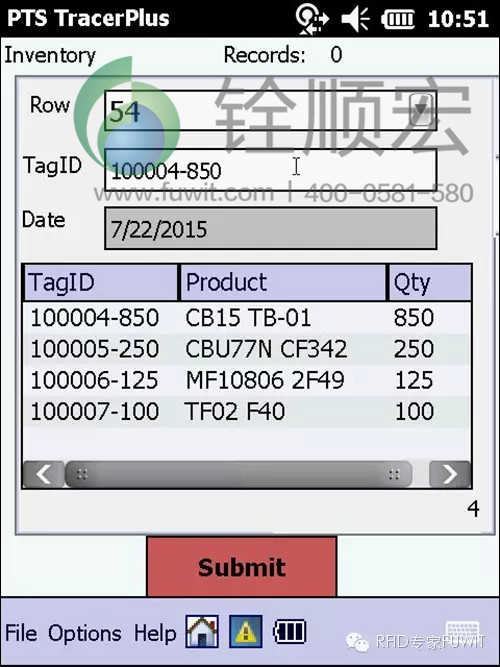 超高頻RFID讀寫器寫入rfid標(biāo)簽信息